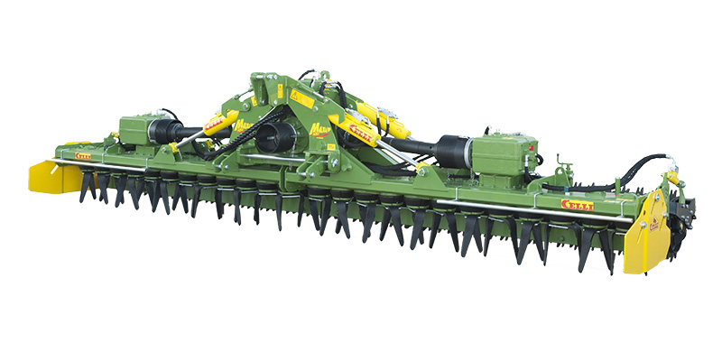 folding power harrows